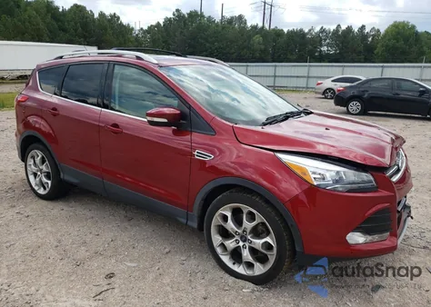 2014 Ford Escape Titanium из США, поврежденный, VIN 1FMCU0J98EUD63592